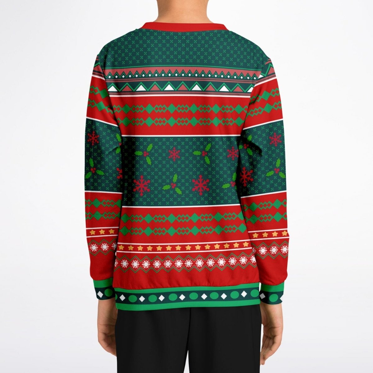 I put out for Santa - Athletic Kids/Youth Sweatshirt - TreasuredTale