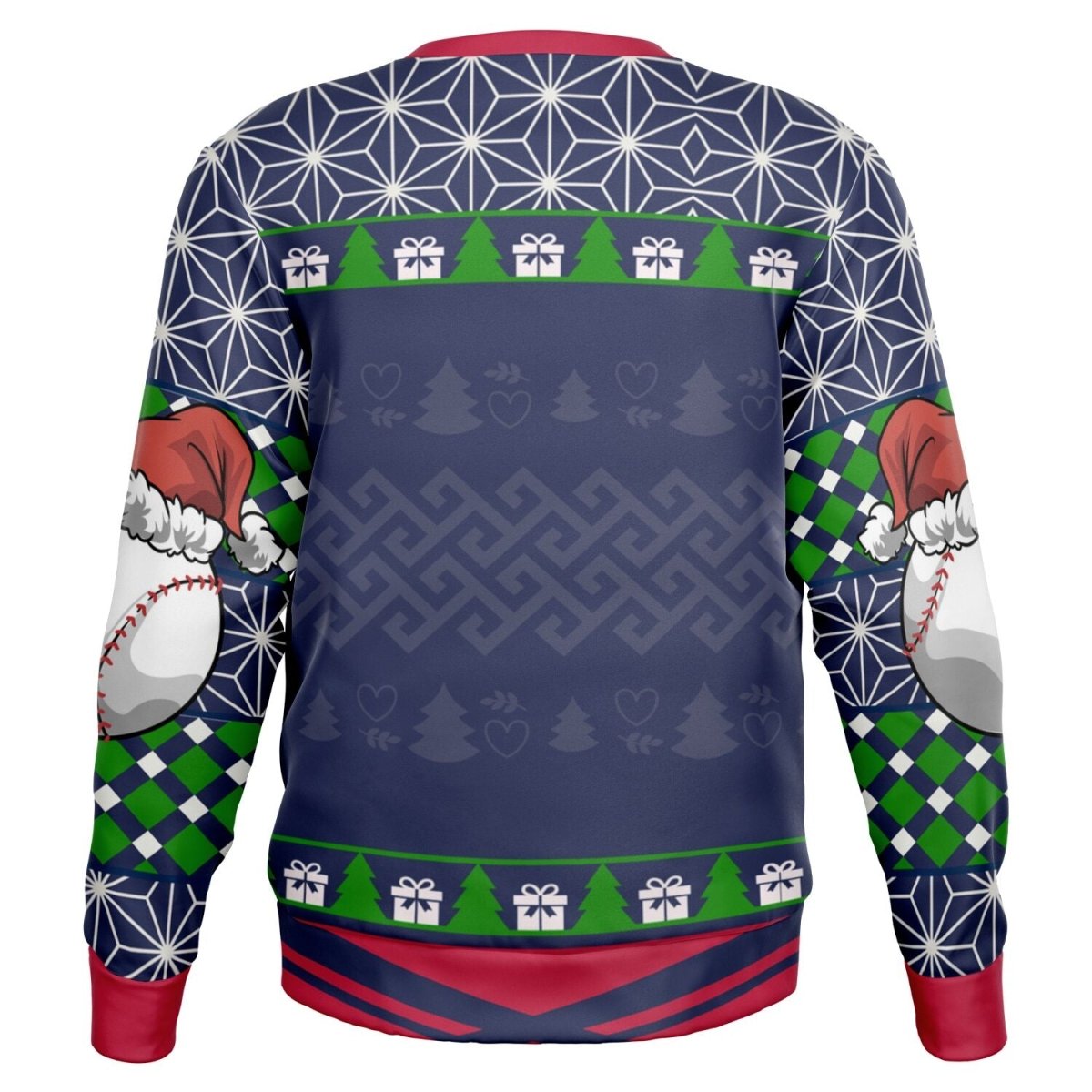 I’ll Be Home for Christmas Baseball Sweatshirt - TreasuredTale