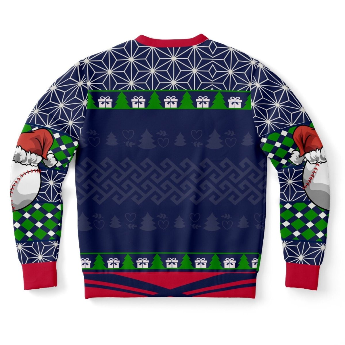 I’ll Be Home for Christmas Baseball Sweatshirt - TreasuredTale