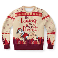 I’m Laying On Your Present Christmas Sweatshirt - TreasuredTale