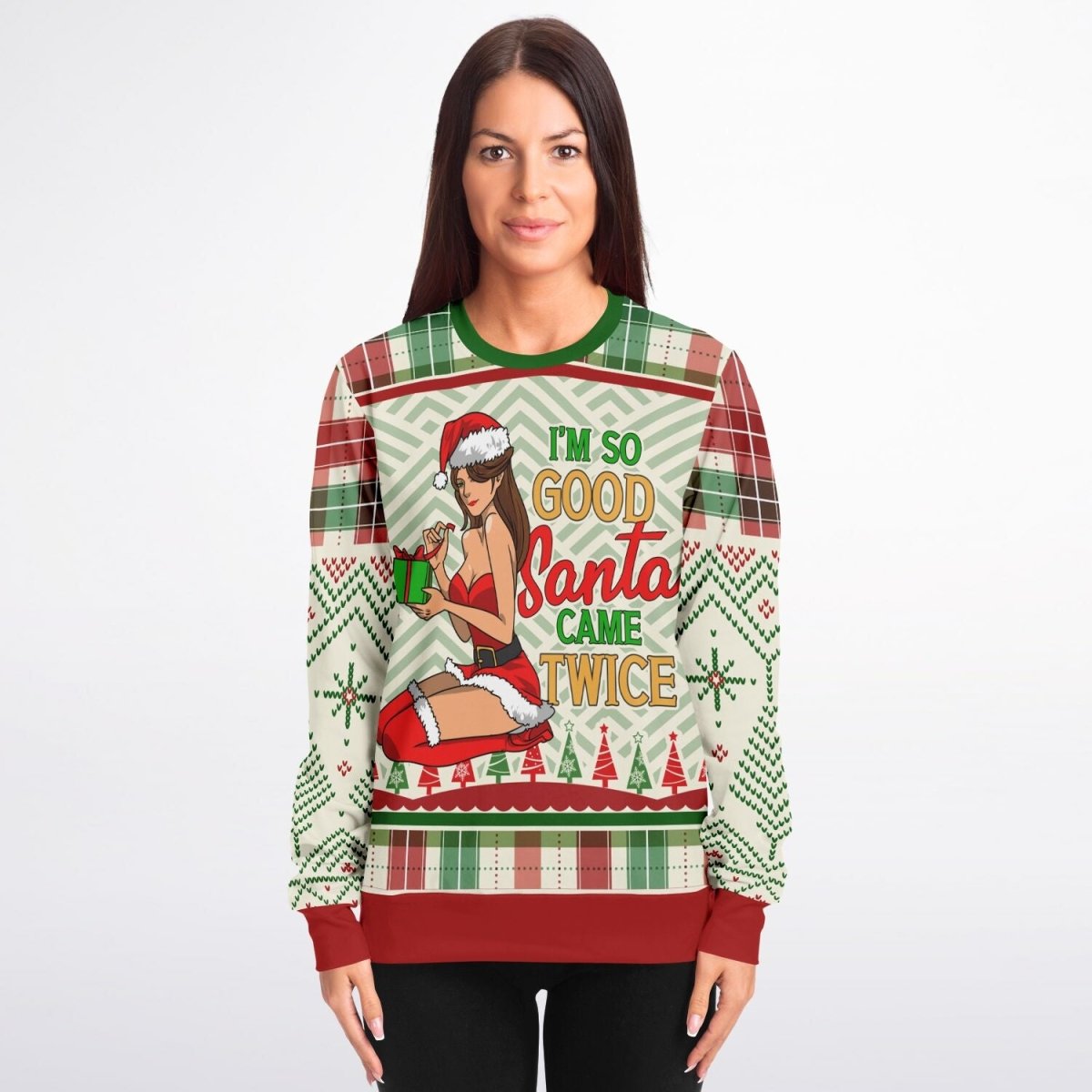 “I’m So Good Santa Came Twice” Christmas Swe - TreasuredTale