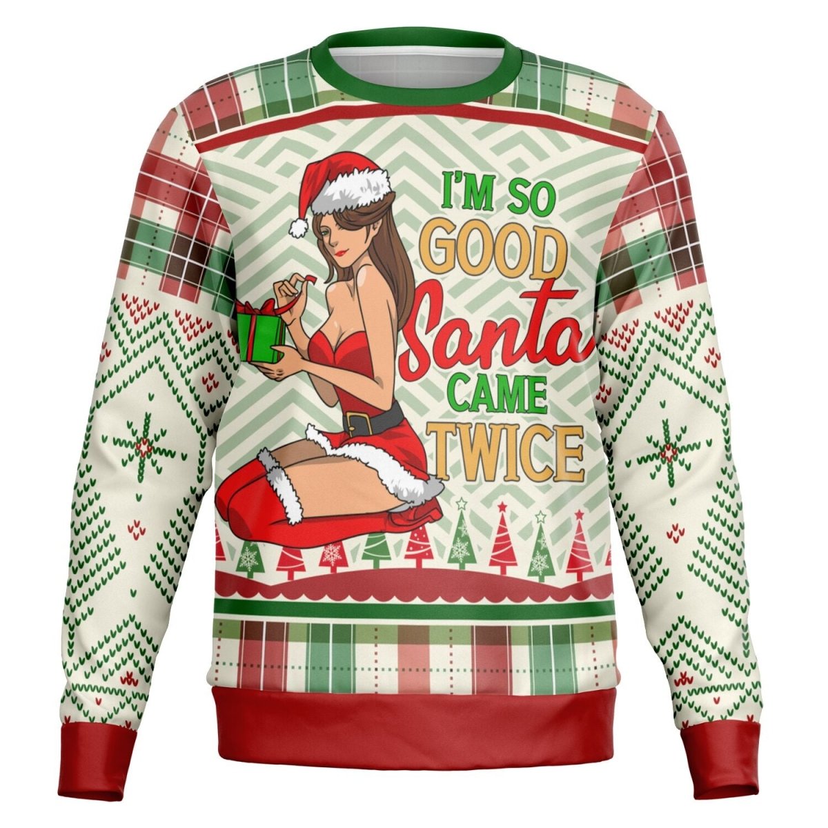“I’m So Good Santa Came Twice” Christmas Swe - TreasuredTale