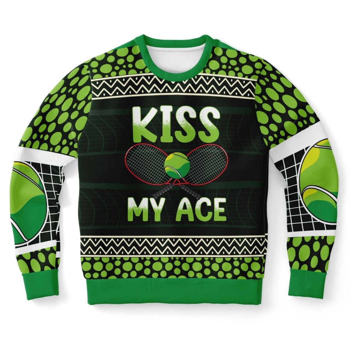 Kiss My Ace Tennis Sweatshirt - TreasuredTale