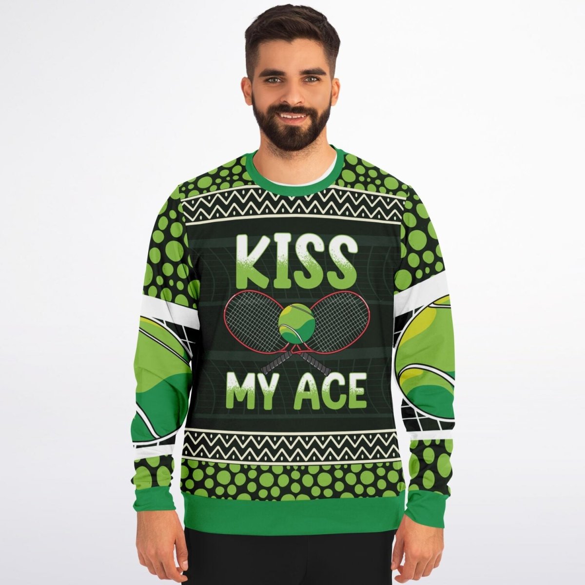 Kiss My Ace Tennis Sweatshirt - TreasuredTale