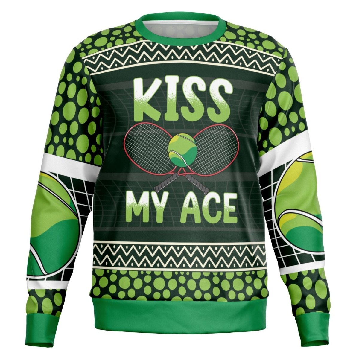 Kiss My Ace Tennis Sweatshirt - TreasuredTale