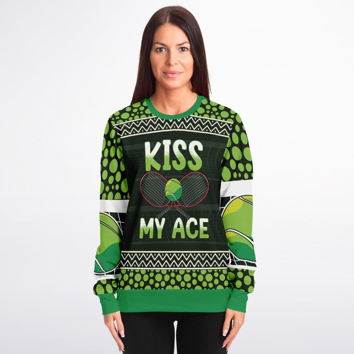 Kiss My Ace Tennis Sweatshirt - TreasuredTale