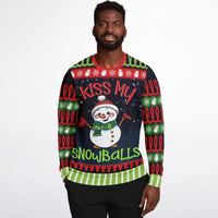 Kiss My Snowballs Snowman Sweatshirt - TreasuredTale