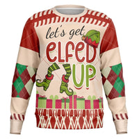 “Let’s Get Elfed Up” Funny Christmas Sweater - TreasuredTale