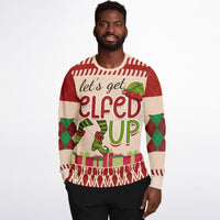 “Let’s Get Elfed Up” Funny Christmas Sweater - TreasuredTale