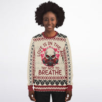 Love Is in the Air, Try Not to Breathe Sweatshirt - TreasuredTale