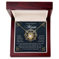 Love Knot Necklace - Boyfriends Mom - TreasuredTale
