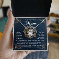 Love Knot Necklace - Boyfriends Mom - TreasuredTale