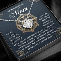 Love Knot Necklace - Boyfriends Mom - TreasuredTale