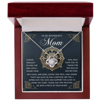 Love Knot Necklace - Boyfriends Mom - TreasuredTale