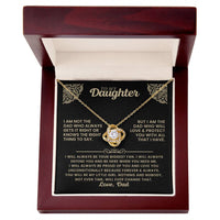 Love Knot Necklace - Daughter - TreasuredTale