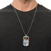 Luxury Graphic Dog Tag Necklace - TreasuredTale