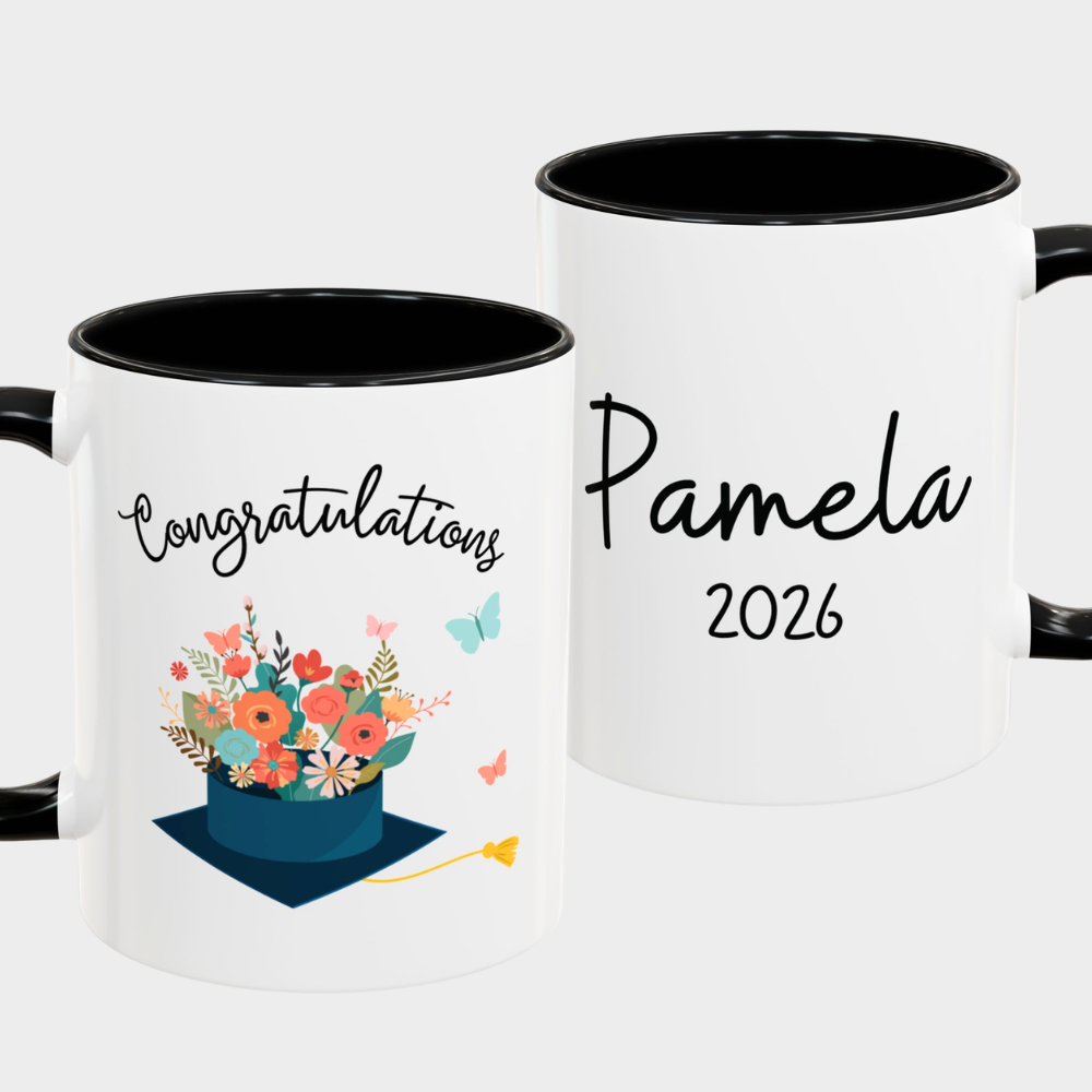Color Accent Mugs - GRADUATION 2