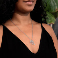 Multi Vertical Name Necklace with Kids Name for Her - Mother's Day Gift
