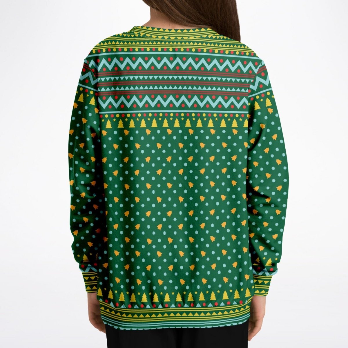 Merry Deermas - Athletic Kids/Youth Ugly Christmas Sweater - TreasuredTale