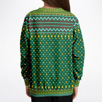 Merry Deermas - Athletic Kids/Youth Ugly Christmas Sweater - TreasuredTale