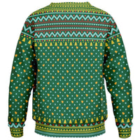 Merry Deermas - Athletic Kids/Youth Ugly Christmas Sweater - TreasuredTale