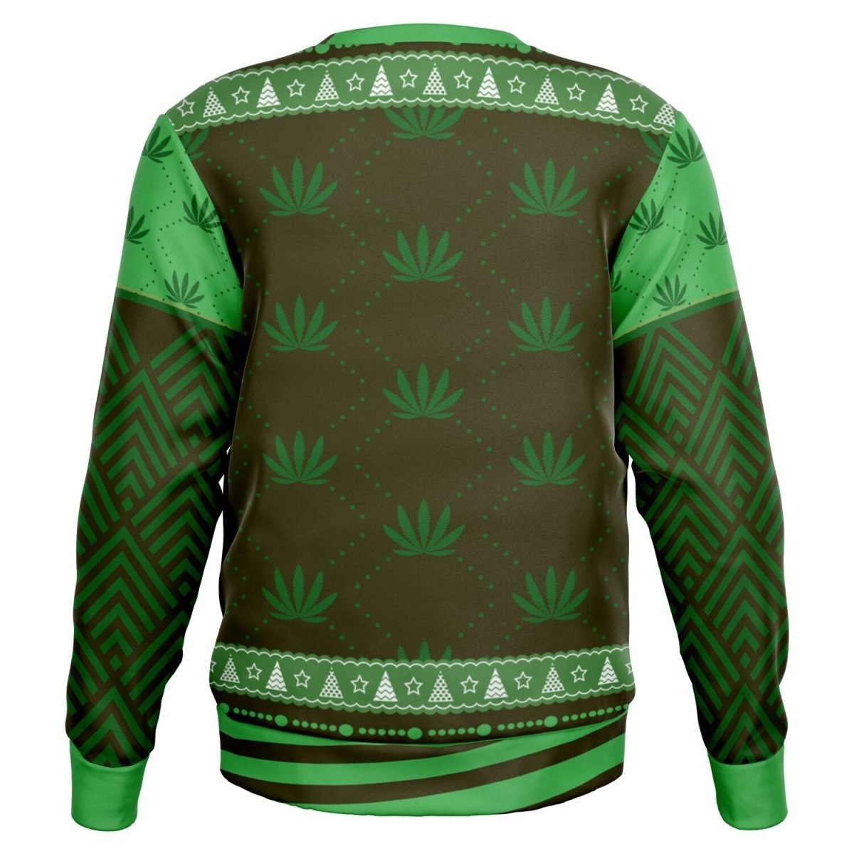 “Merry Weedmas” Funny Santa Christmas Sweatshi - TreasuredTale
