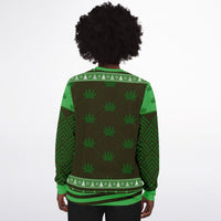 “Merry Weedmas” Funny Santa Christmas Sweatshi - TreasuredTale