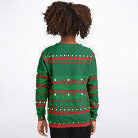 My Kind of Christmas Tree - Athletic Kids/Youth Ugly Christmas Sweater - TreasuredTale