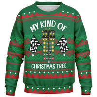 My Kind of Christmas Tree - Athletic Kids/Youth Ugly Christmas Sweater - TreasuredTale