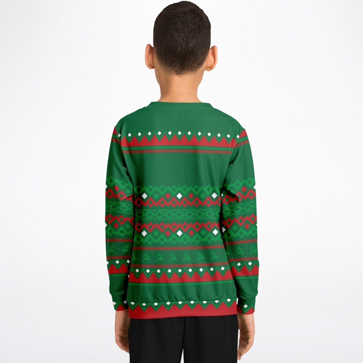 My Kind of Christmas Tree - Athletic Kids/Youth Ugly Christmas Sweater - TreasuredTale
