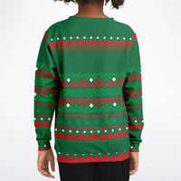 My Kind of Christmas Tree - Athletic Kids/Youth Ugly Christmas Sweater - TreasuredTale