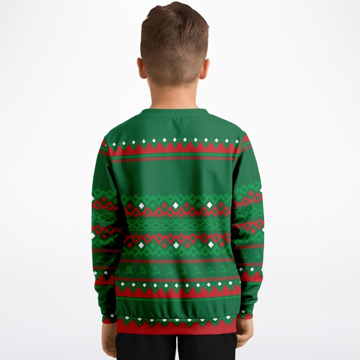 My Kind of Christmas Tree - Athletic Kids/Youth Ugly Christmas Sweater - TreasuredTale