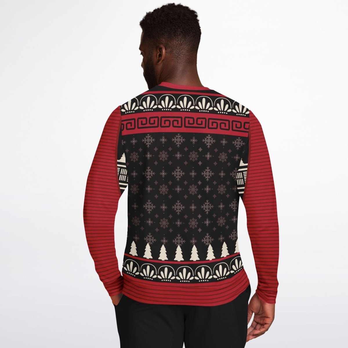 “Off Duty Santa” Relaxed Christmas Sweatshirt - TreasuredTale
