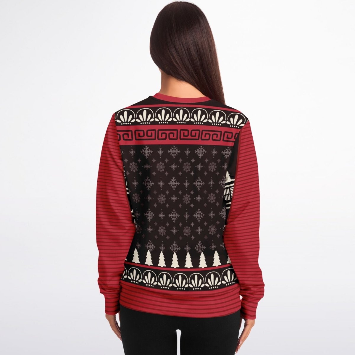 “Off Duty Santa” Relaxed Christmas Sweatshirt - TreasuredTale