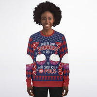 Show Me Your Bobbers Funny Fishing Sweatshirt - TreasuredTale