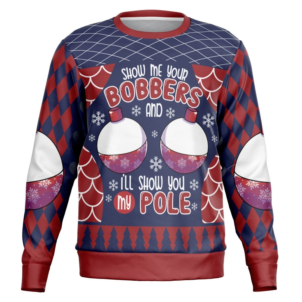 Show Me Your Bobbers Funny Fishing Sweatshirt - TreasuredTale