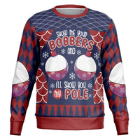 Show Me Your Bobbers Funny Fishing Sweatshirt - TreasuredTale