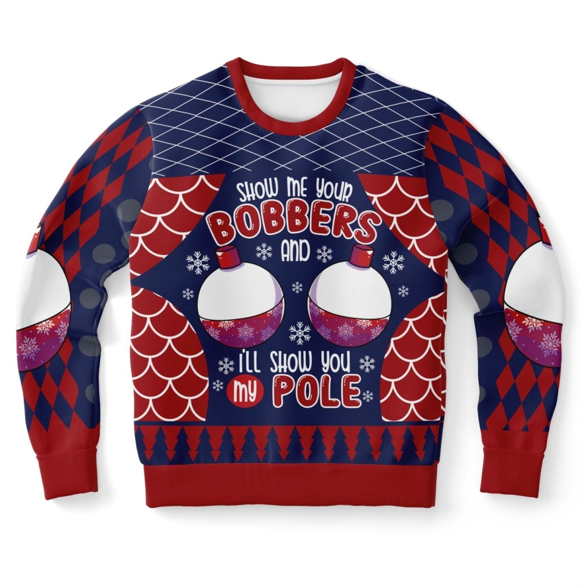 Show Me Your Bobbers Funny Fishing Sweatshirt - TreasuredTale