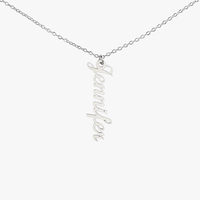 Multi Vertical Name Necklace with Kids Name for Her - Mother's Day Gift