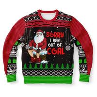 “Sorry I Ran Out of Coal” Naughty Santa Christ - TreasuredTale