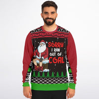 “Sorry I Ran Out of Coal” Naughty Santa Christ - TreasuredTale