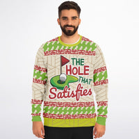 The Hole That Satisfies Golf Sweatshirt - TreasuredTale