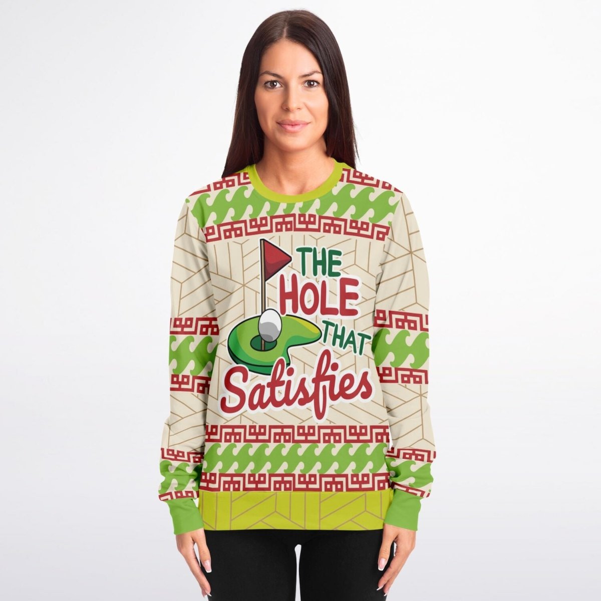 The Hole That Satisfies Golf Sweatshirt - TreasuredTale