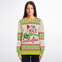 The Hole That Satisfies Golf Sweatshirt - TreasuredTale
