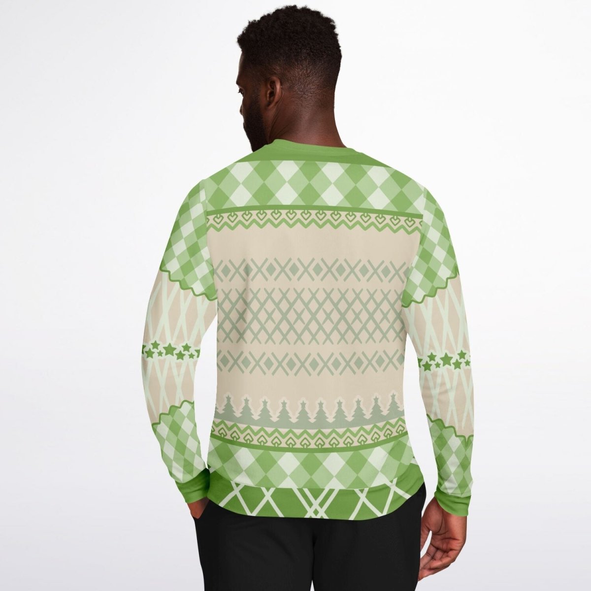 Tree - mendously Over It - Funny Holiday Sweatshirt - TreasuredTale
