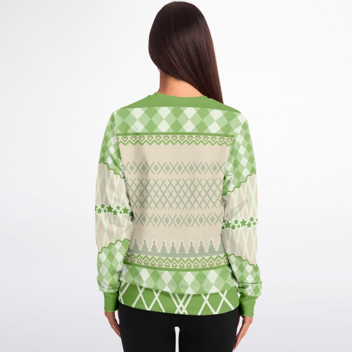 Tree - mendously Over It - Funny Holiday Sweatshirt - TreasuredTale