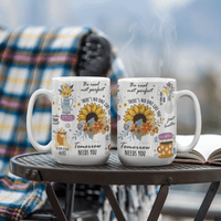White Ceramic Mug Multiple Variants - TreasuredTale