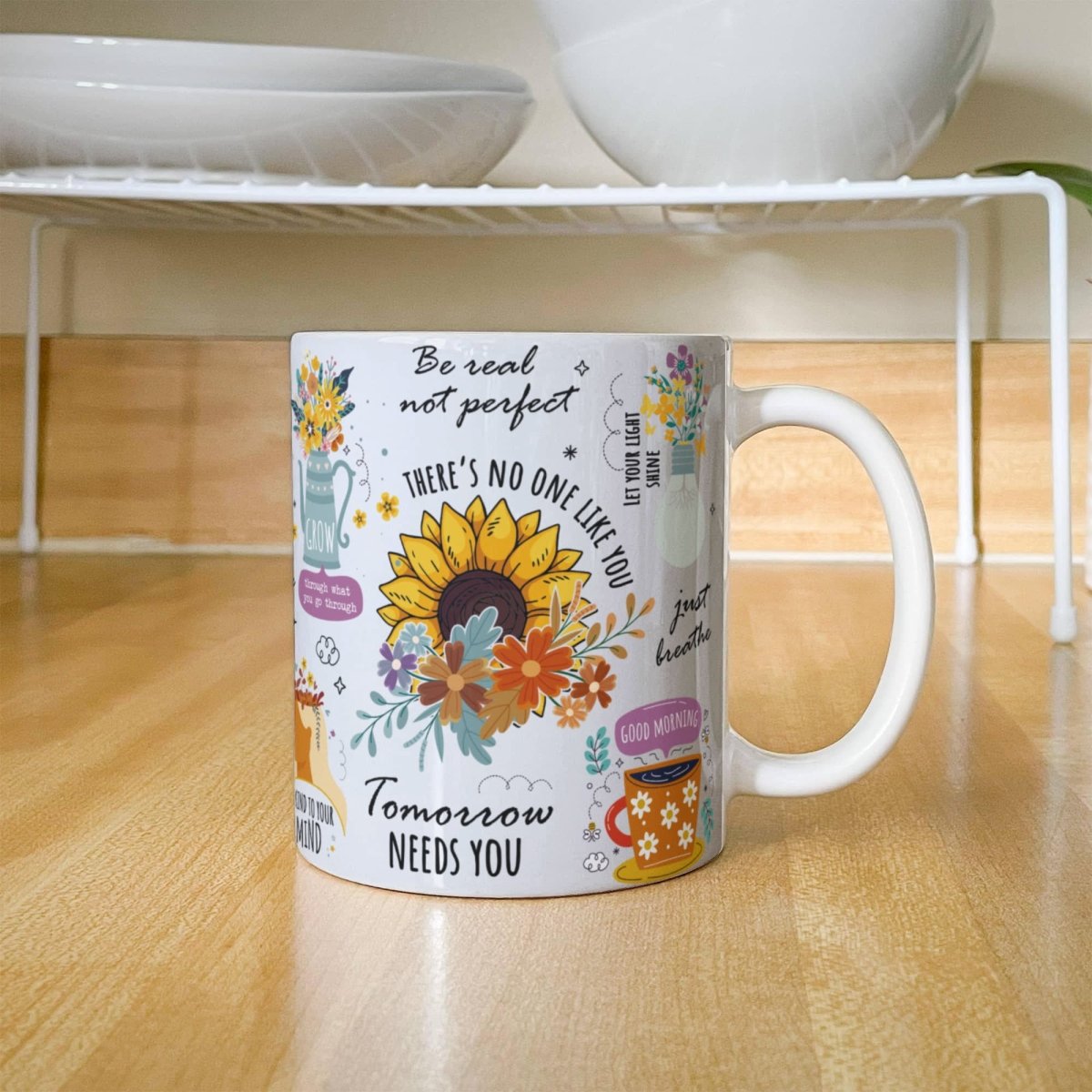 White Ceramic Mug Multiple Variants - TreasuredTale