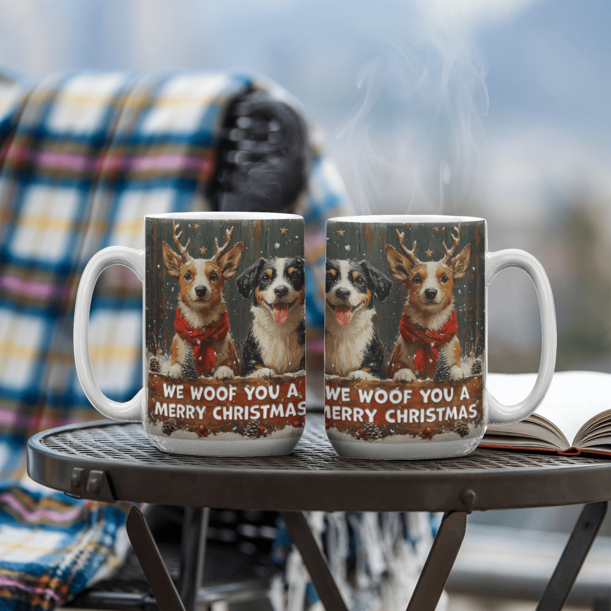 White Ceramic Mug Multiple Variants - Christmas - TreasuredTale