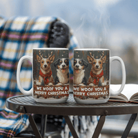 White Ceramic Mug Multiple Variants - Christmas - TreasuredTale